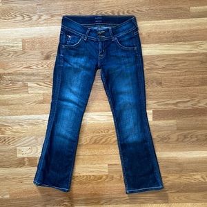 Hudson Jeans, low rise, bootcut, size 26